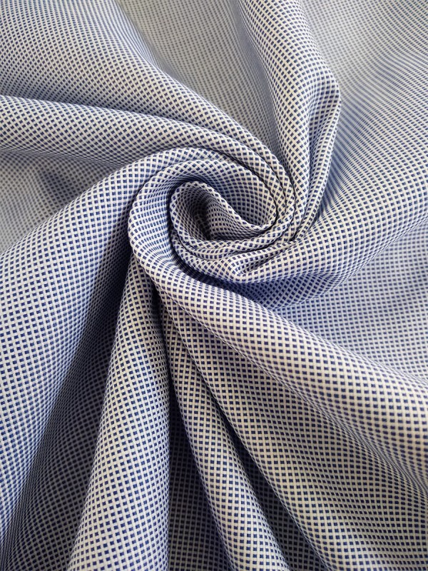 ARMATURATO BLU DOPPIO RITORTO NO STIRO 100%COTONE