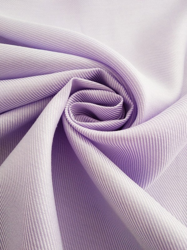 TWILL LILLA  DOPPIO RITORTO NO STIRO 100%COTONE