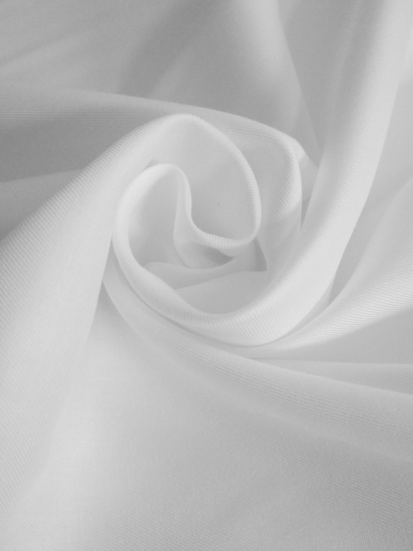 TWILL BIANCO DOPPIO RITORTO NO STIRO 100%COTONE