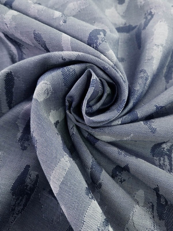 TWILL BLU FANTASIA 100%COTONE