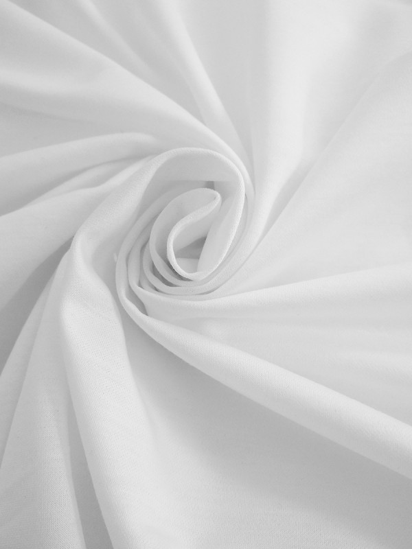 JERSEY BIANCO 100%COTONE