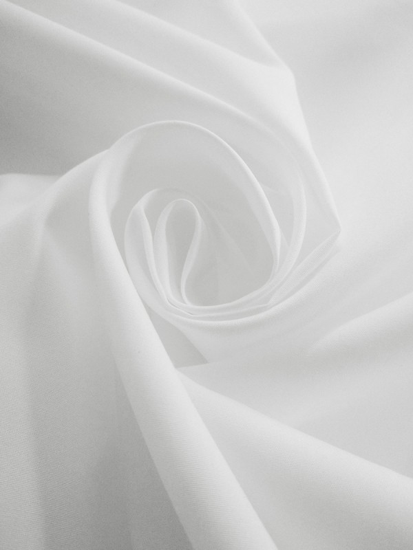 POPELINE BIANCO 100%COTONE
