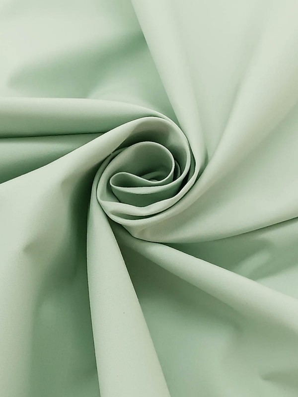 POPELINE VERDE MILITARE DOPPIO RITORTO 100% COTONE