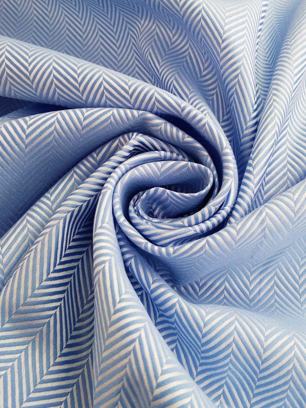 SPIGATO CELESTE DOPPIO RITORTO 100%COTONE