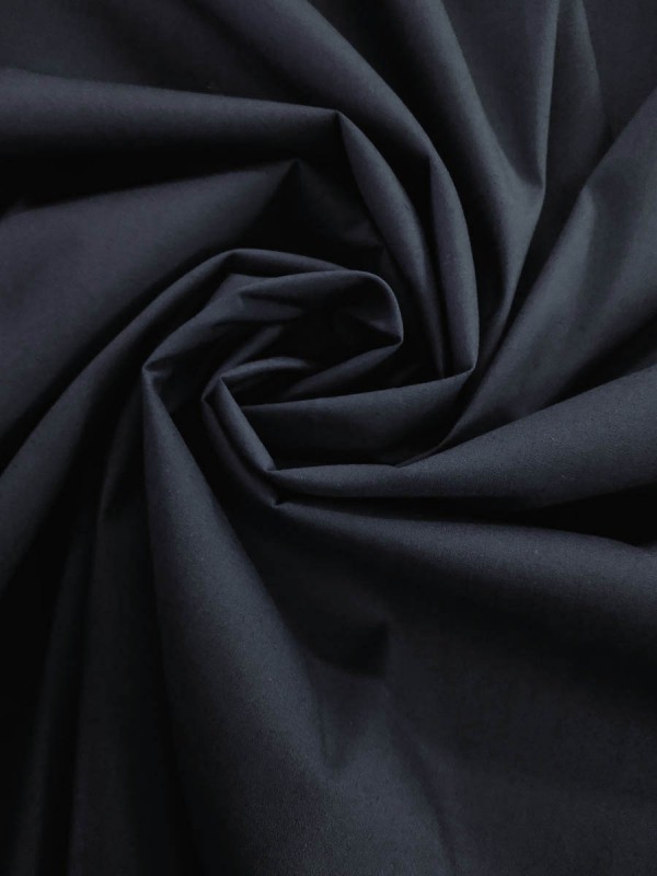 POPELINE BLU 100% COTONE