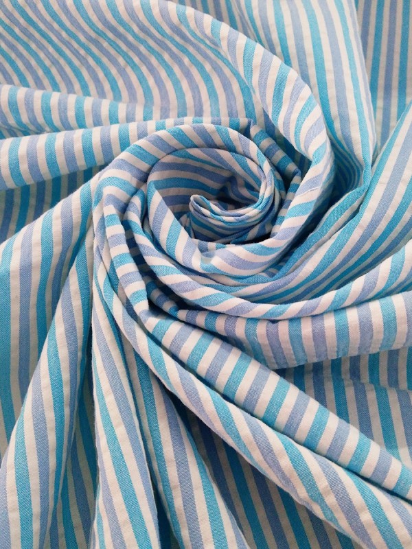 POPELINE RIGA MULTICOLORE 100% COTONE