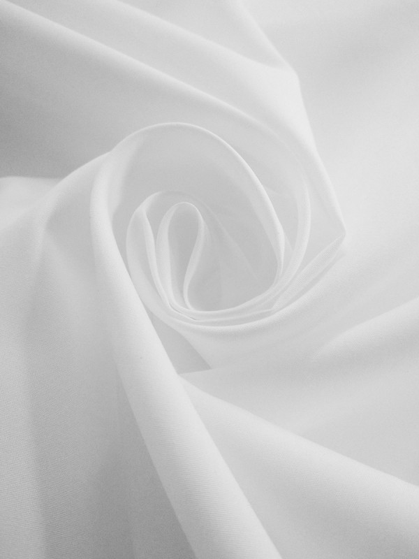 POPELINE BIANCO 100%COTONE