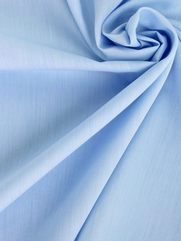 POPELINE CELESTE 100%COTONE