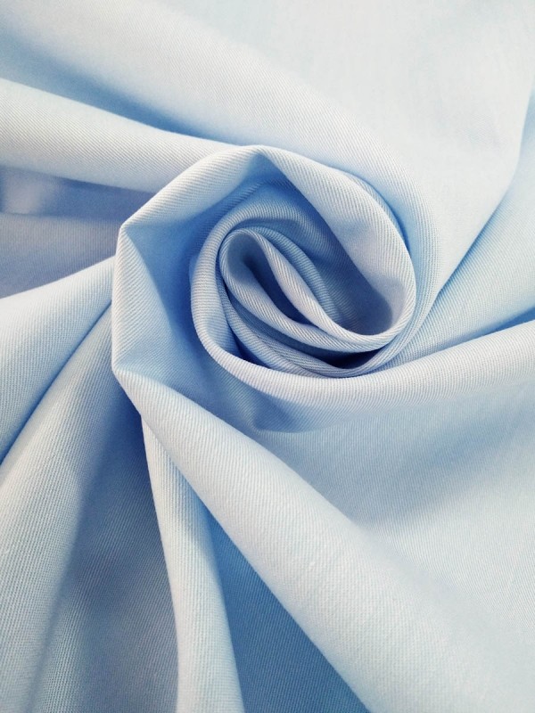 TWILL  CELESTE 100%COTONE