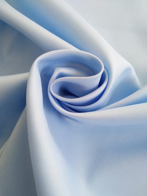 TWILL CELESTE NO STIRO 97%COT 3%SP