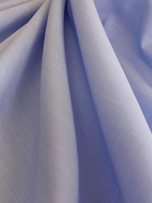 VOILE LIGHT BLUE 100% COTTON 
