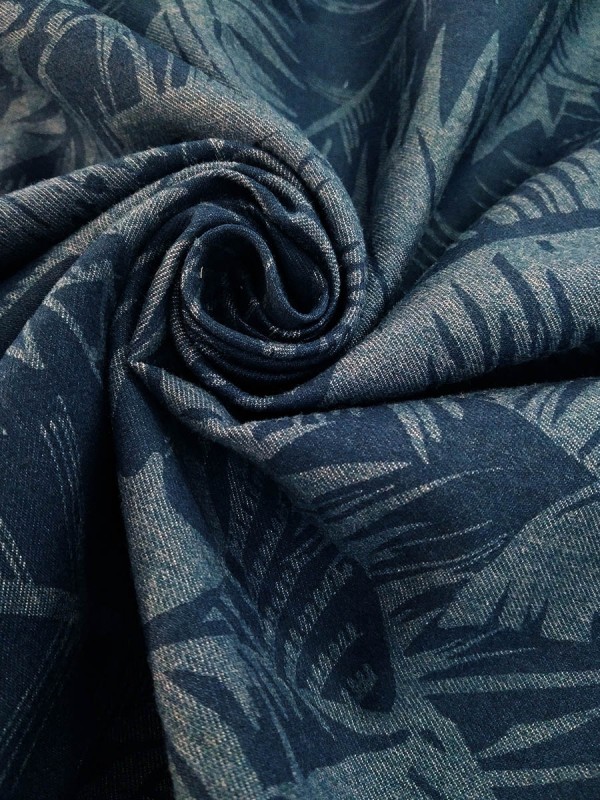 TWILL BLU FANTASIA 100%COTONE