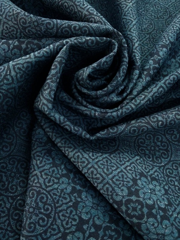 TWILL BLU FANTASIA 100%COTONE