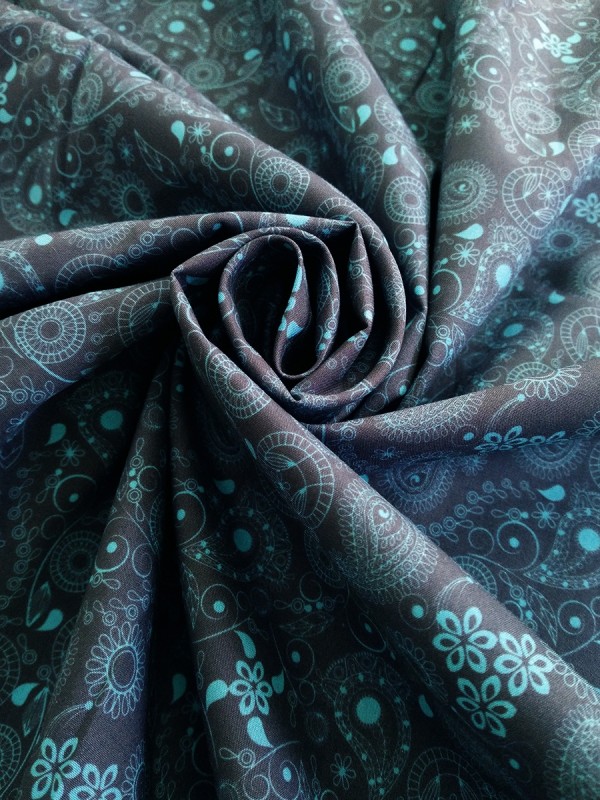 POPELINE STAMPATO 100%COTONE