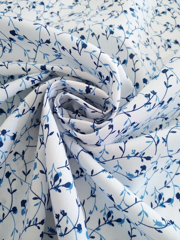 POPELINE STAMPATO 100%COTONE