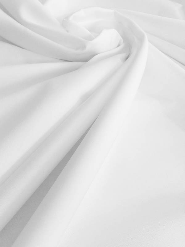 POPELINE BIANCO 100%COTONE
