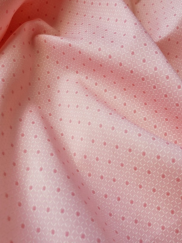 POPELINE PINK PATTERNED DESIGN 100% COTTON 