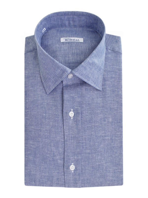 MISTO LINO LINO CELESTE 55%LINO 45% COT PARIGI838(RC004723AZ)
