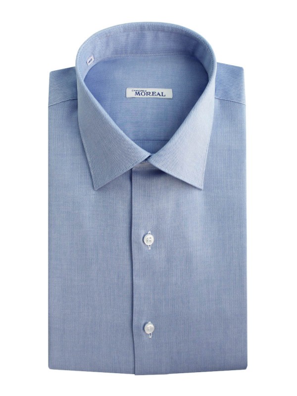 TWILL CELESTE SPIGATO 100% COTONE PARIGI(RCSP103CE)