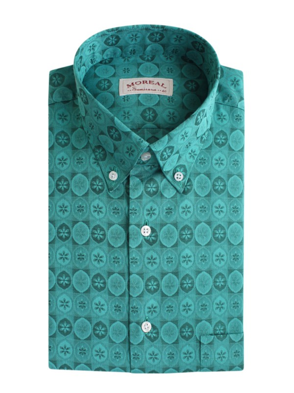 STAMPATO VERDE 100% COTONE RC SIRD BD(RCTW500000)
