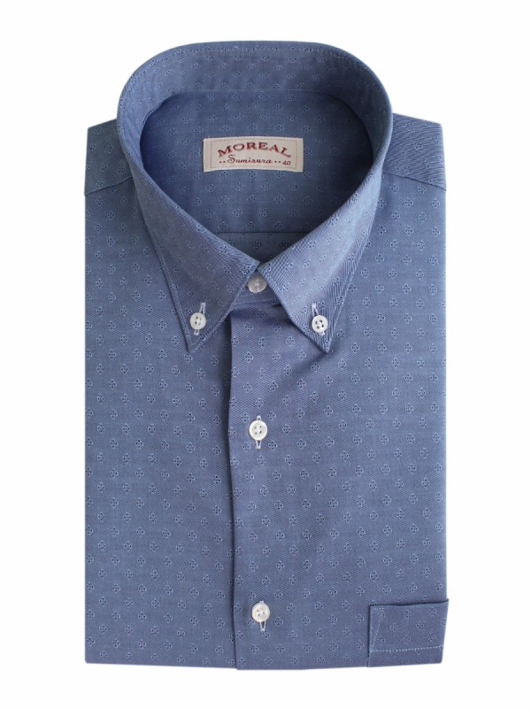 STAMPATO BLU 100% COTONE RC SIRD BD(RCTW925710)