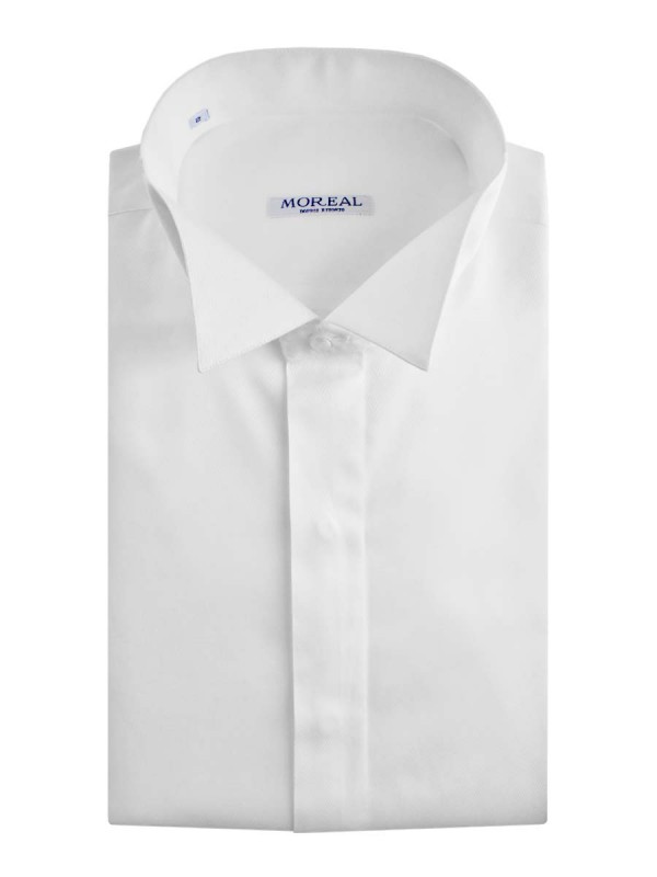 TWILL D. RITORT BIANCO 100% COTONE SMOK(RCDR001398)