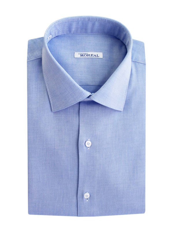 TWILL CELESTE MEDIO 100% COTONE PARIGI(RCGE051010)