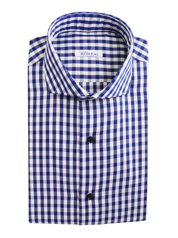 TWILL QUADRO BLU 100% COTONE RC VIESTE(RCSTK78004)