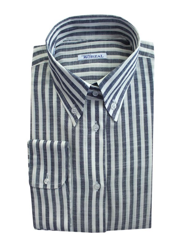 TWILL RIGATO BLU 100% COTONE DONNA3.4NW(RCAL140BL)