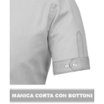 MANICA CORTA CON BOTTONI